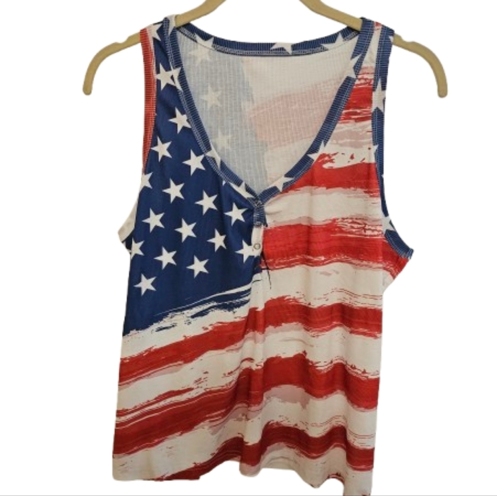 Patriotic Tank Top NWOT